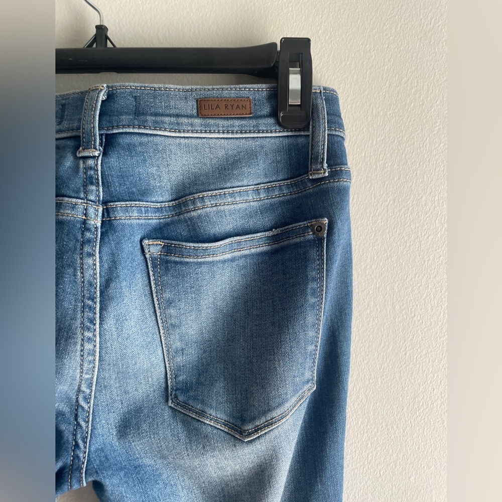 LILA RYAN Women's Classic Blue Skinny Jeans size 27